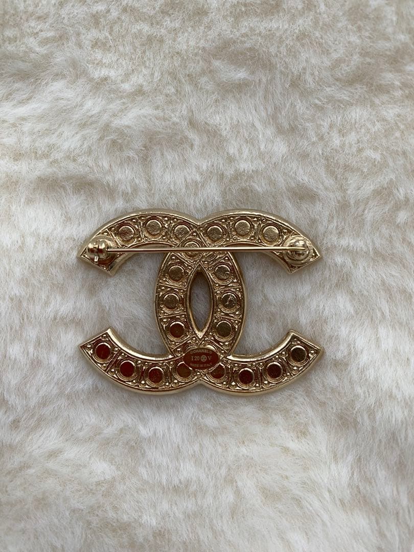 【新品】シャネル　ブローチ　パール