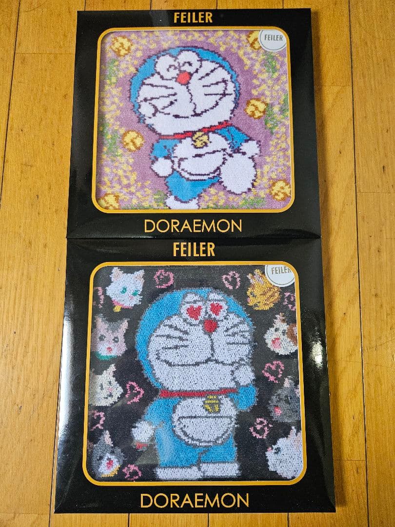 ドラえもん タオル 2枚セット FEILER