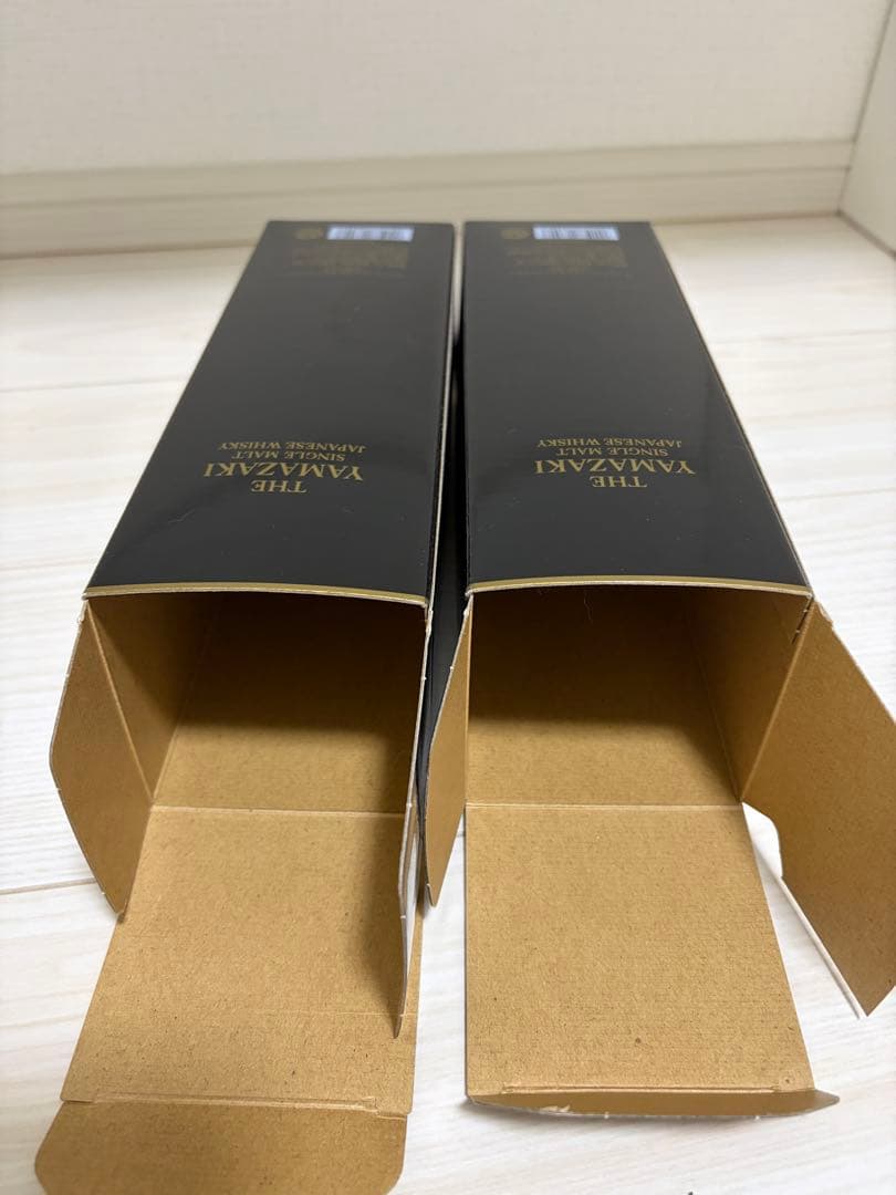 【Oda】山崎 18年 ウイスキー 空箱5箱+空瓶1本セット