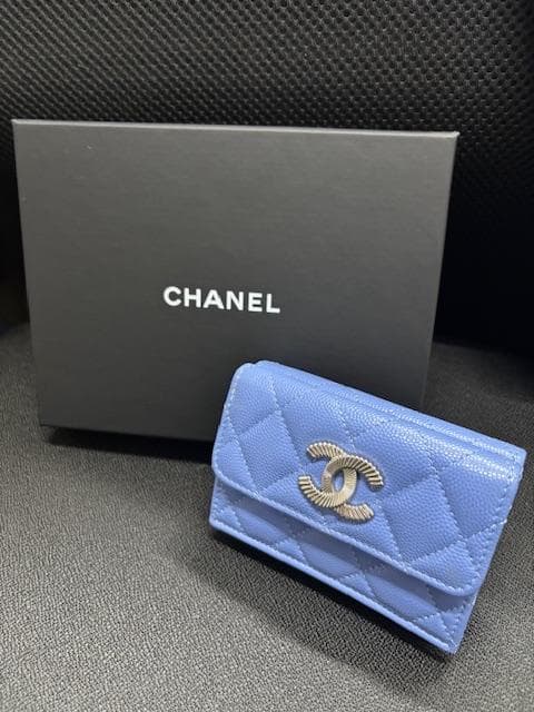 最終値下げ！CHANEL シャネル マトラッセ スモールフラップ 三つ折り財布