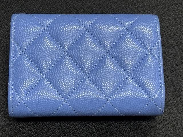 最終値下げ！CHANEL シャネル マトラッセ スモールフラップ 三つ折り財布