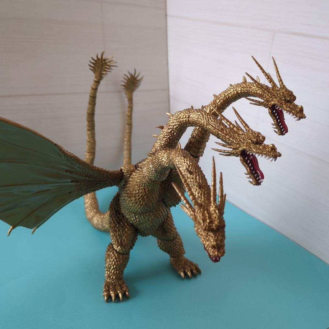 S.H.Monsterartsモンスターアーツ キングギドラ ※ジャンク品※