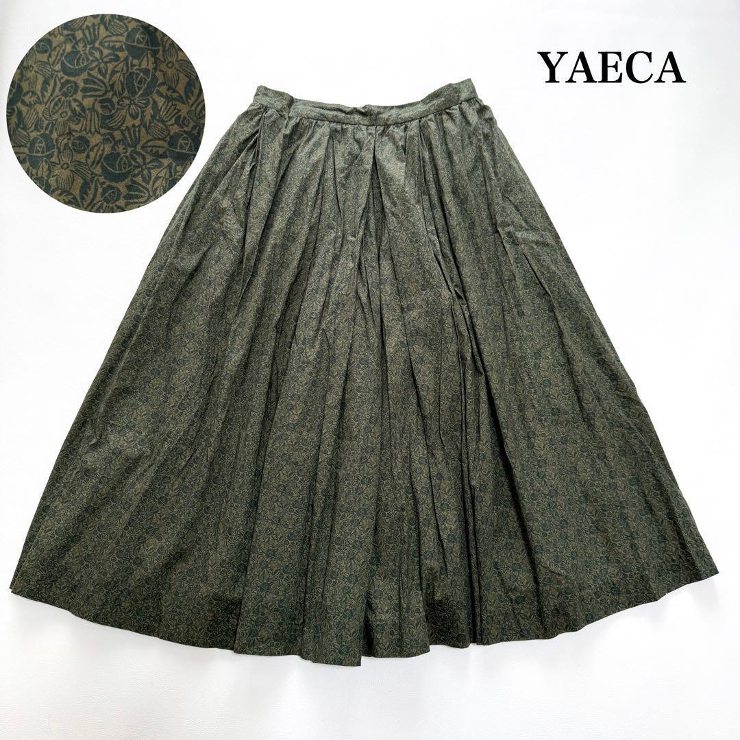 YAECA WRITE ヤエカライトタックキュロット FULL BLOOM