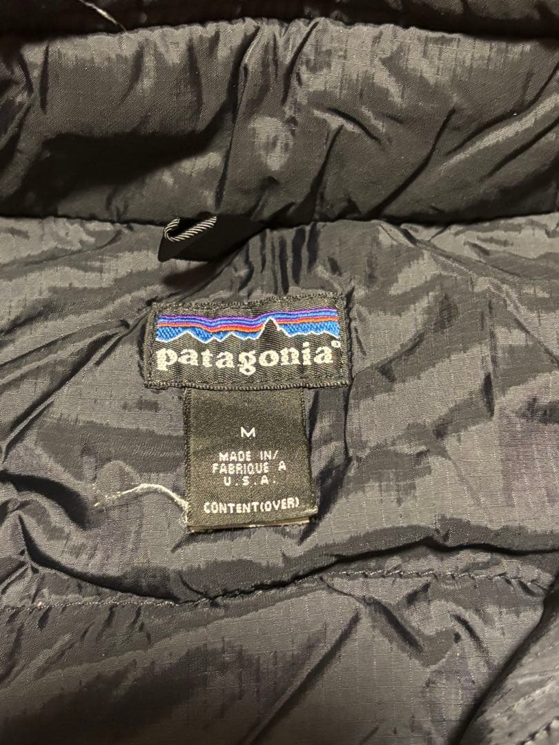 パタゴニア パフボールベスト　ネイビー　patagoniaUSA製 90s