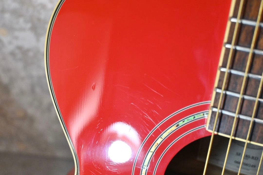 【整備済み】Stafford SF-180-RD スタッフォード 赤ギター