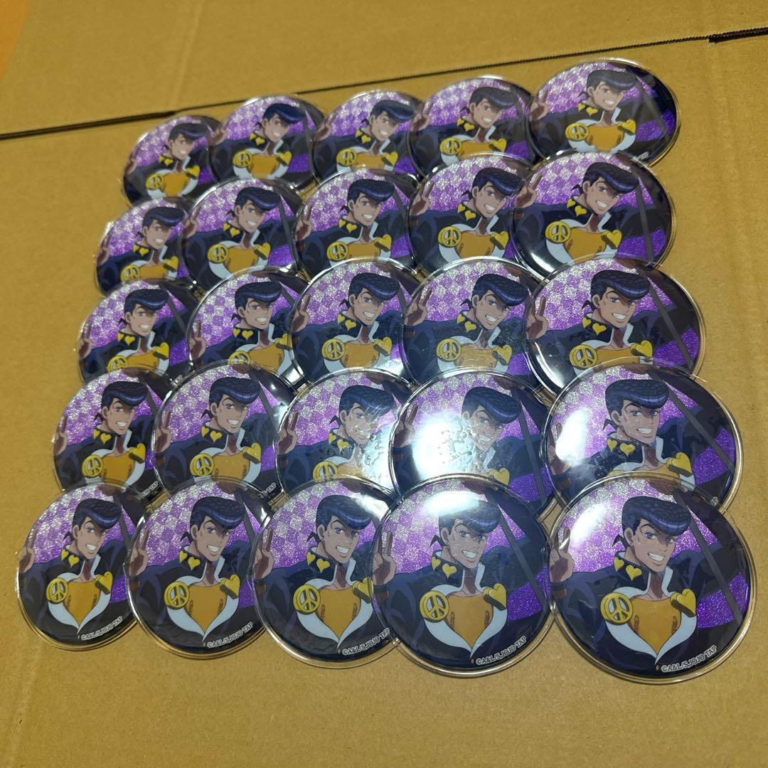 ジョジョワールドQ 東方仗助 缶バッジ25個