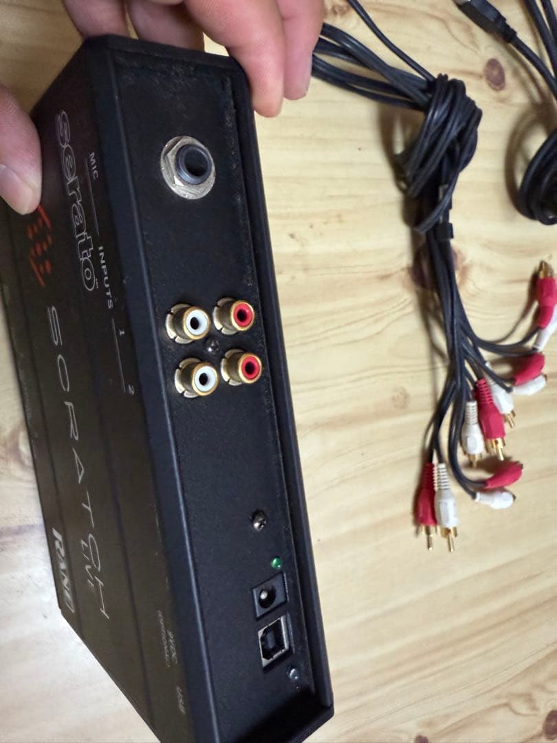 Rane Scratch Live DJインターフェース　初期　スクラッチライブ