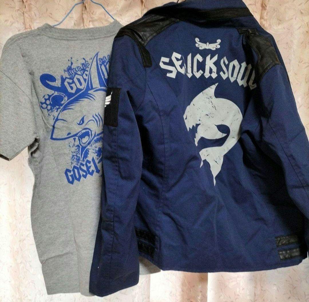 天装戦隊ゴセイジャー ゴセイブルー ジャケットXLサイズ TシャツMサイズ