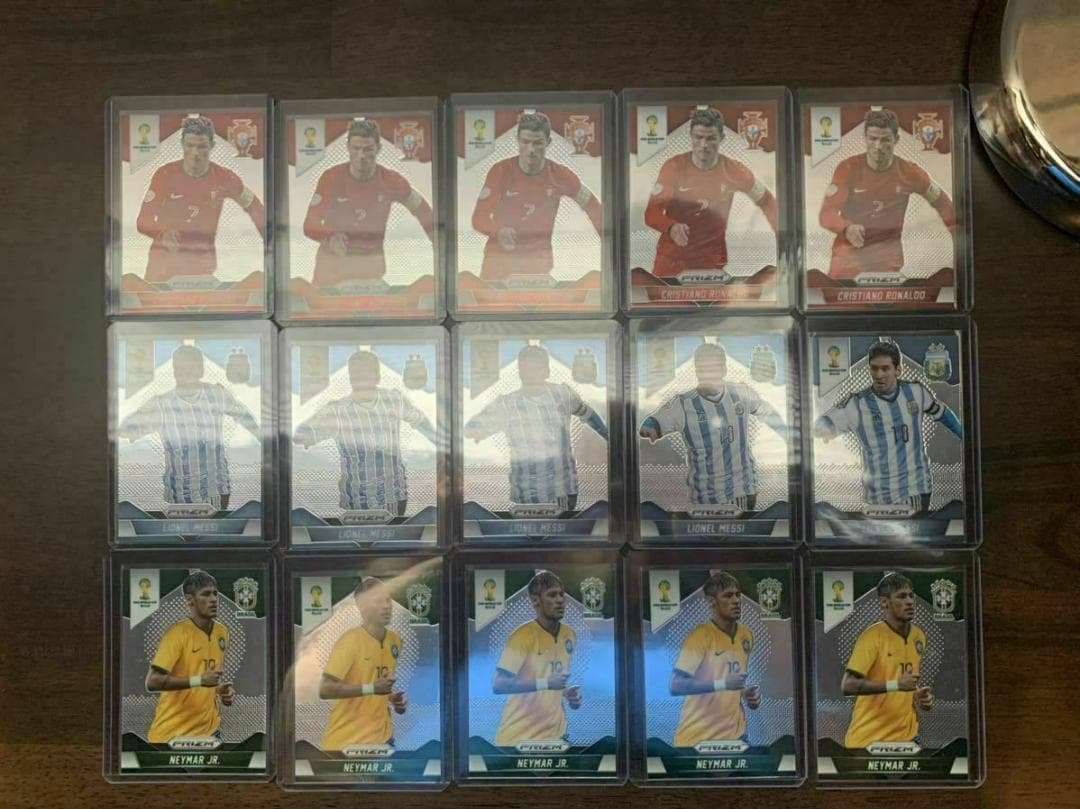 その他 2014 Panini Prizm Messi RONALDO base