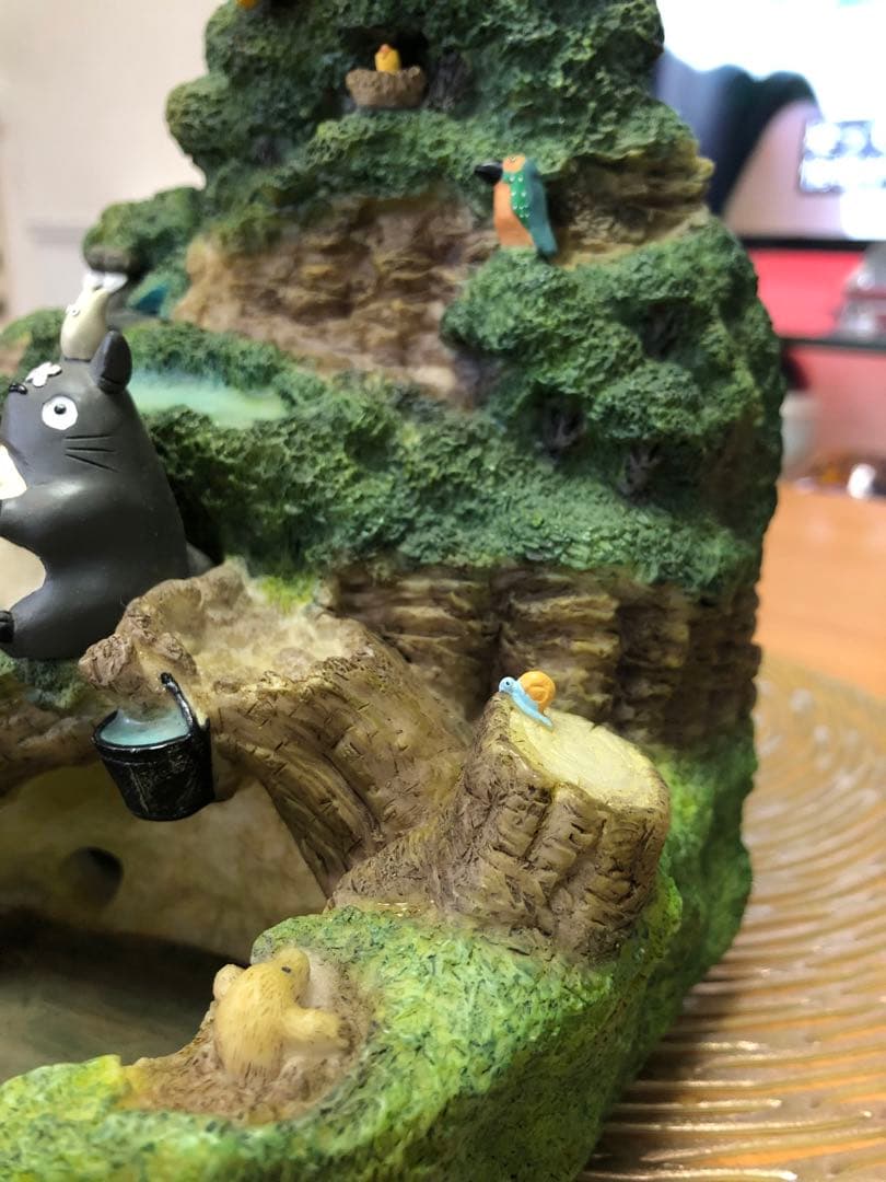 ジブリ となりのトトロ ミニウォーターガーデン 釣りに行こう (ジャンク扱い)