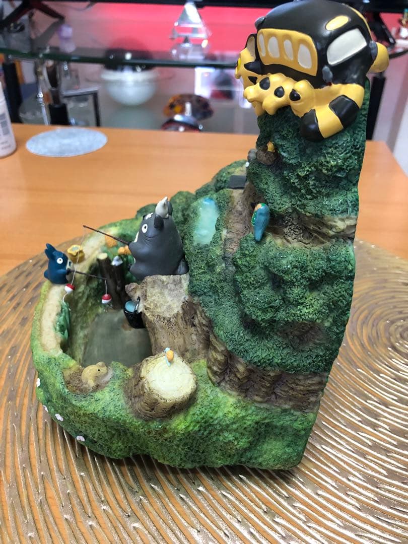 ジブリ となりのトトロ ミニウォーターガーデン 釣りに行こう (ジャンク扱い)