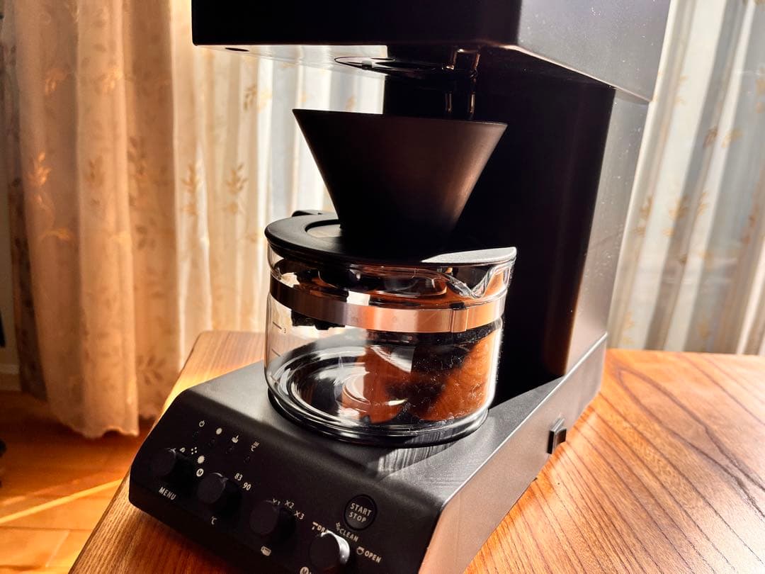 【美品】ツインバード コーヒーメーカー CM-D457B（ブラック）