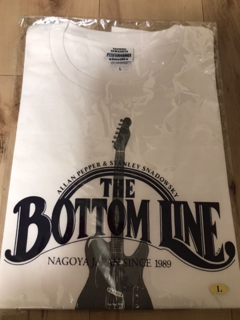 値下げ！山下達郎ツアーTシャツ 竹内まりや ツアーTシャツ 新品未使用 未開封