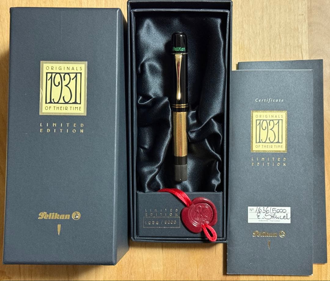ペリカン万年筆　1931ゴールド　F