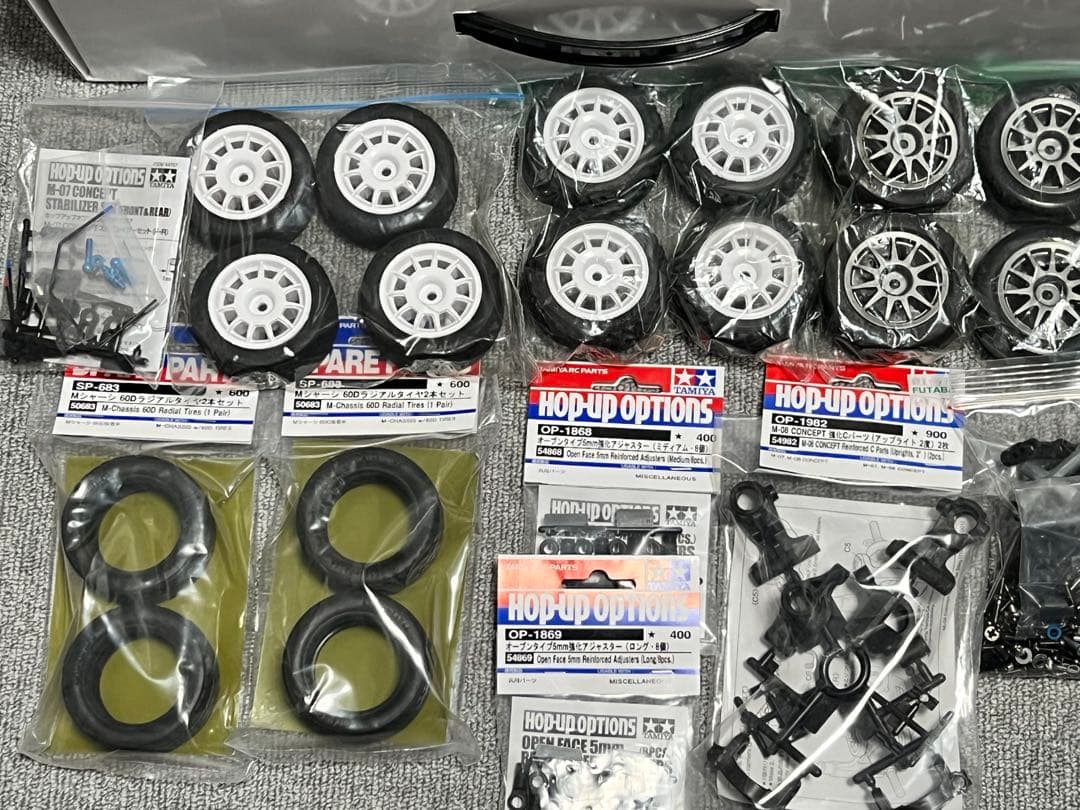 TAMIYA M-08 CONCEPT オプション多数