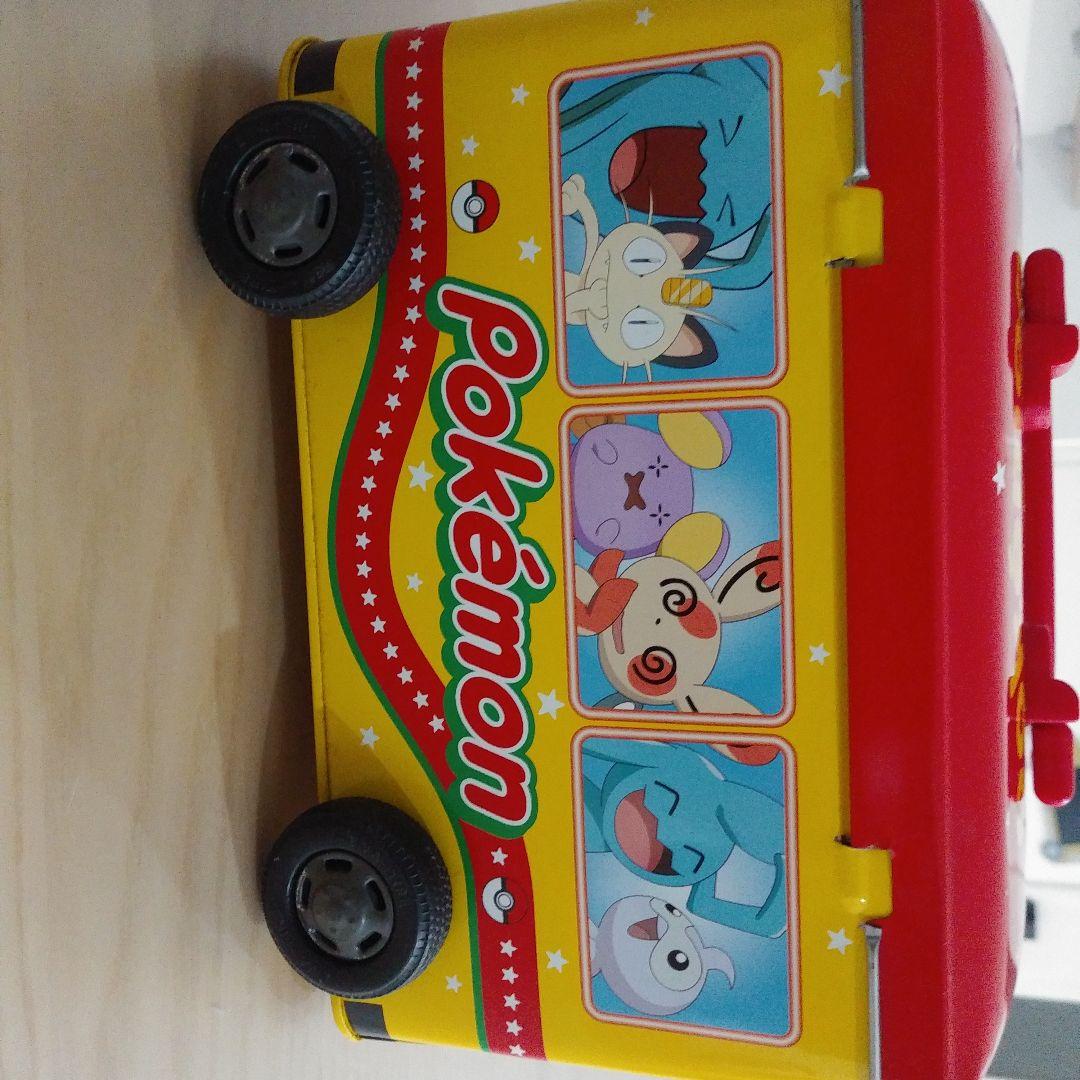 ポケモン バス型収納ボックス　缶のみ