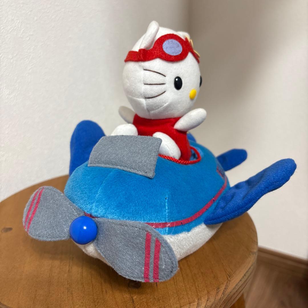 パイロットキティ　飛行機　vivitix ぬいぐるみ　レア　希少