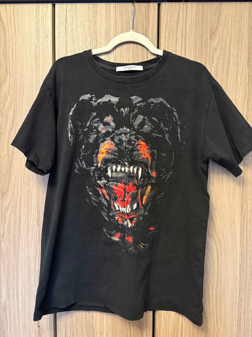 GIVENCHY ロットワイラー Tシャツ ブラック