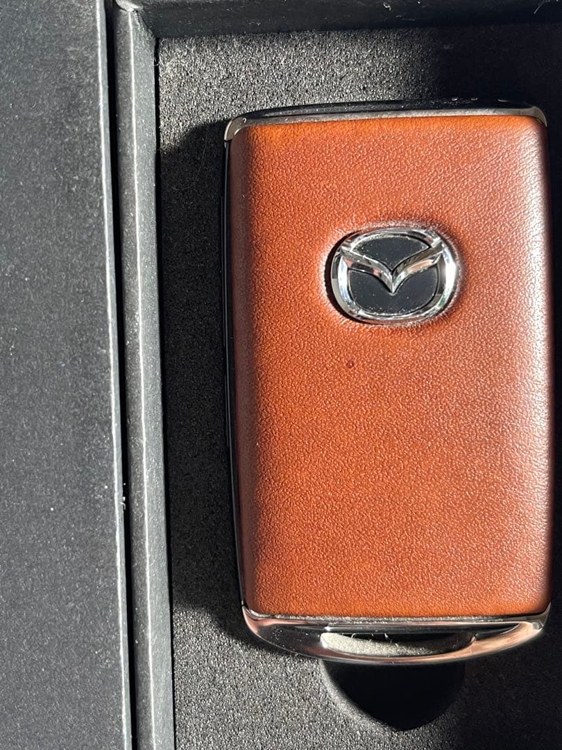 Mazda レザーキーケース ブラウン