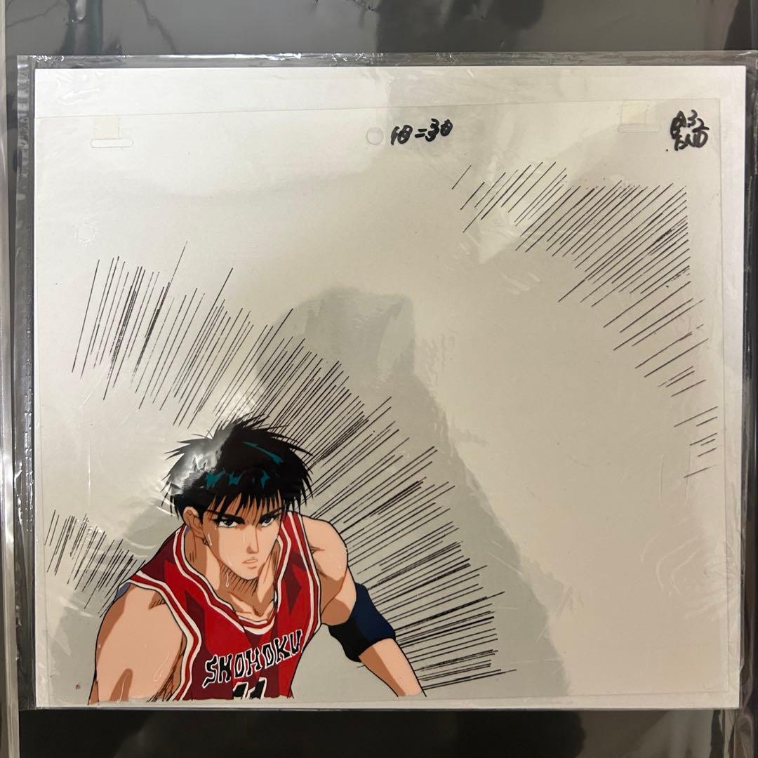 スラムダンク　セル画　流川楓