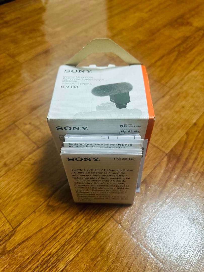 SONY ECM-B10ショットガンマイクロホン