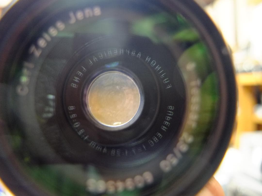 【実写確認整備品】イハゲーEXA １／カールツァイス テッサー50㎜f2.8付