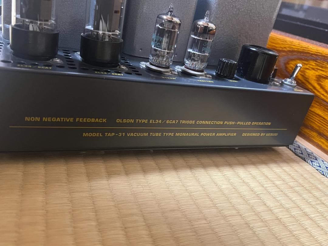 【美品レア】UESUGI 上杉 真空管パワーアンプ TAP-31 ペア