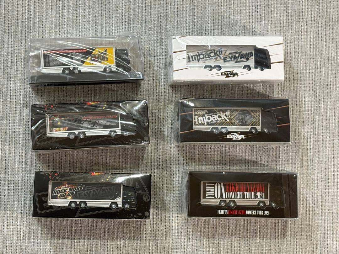 矢沢永吉 ツアーミニチュアトランポ 6台セット