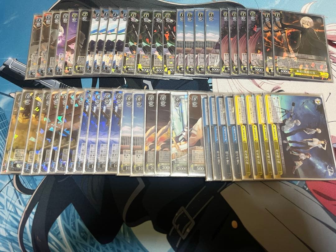 ヴァイスシュヴァルツ d_cide デッキ+パーツ