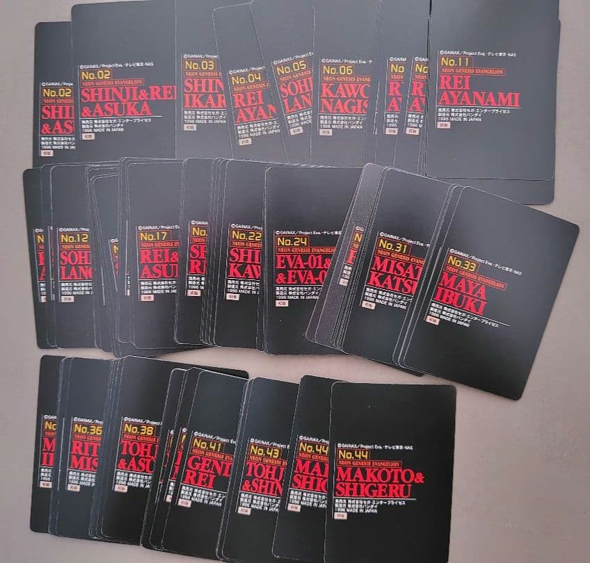 【当時物】エヴァンゲリオン　カード類まとめ