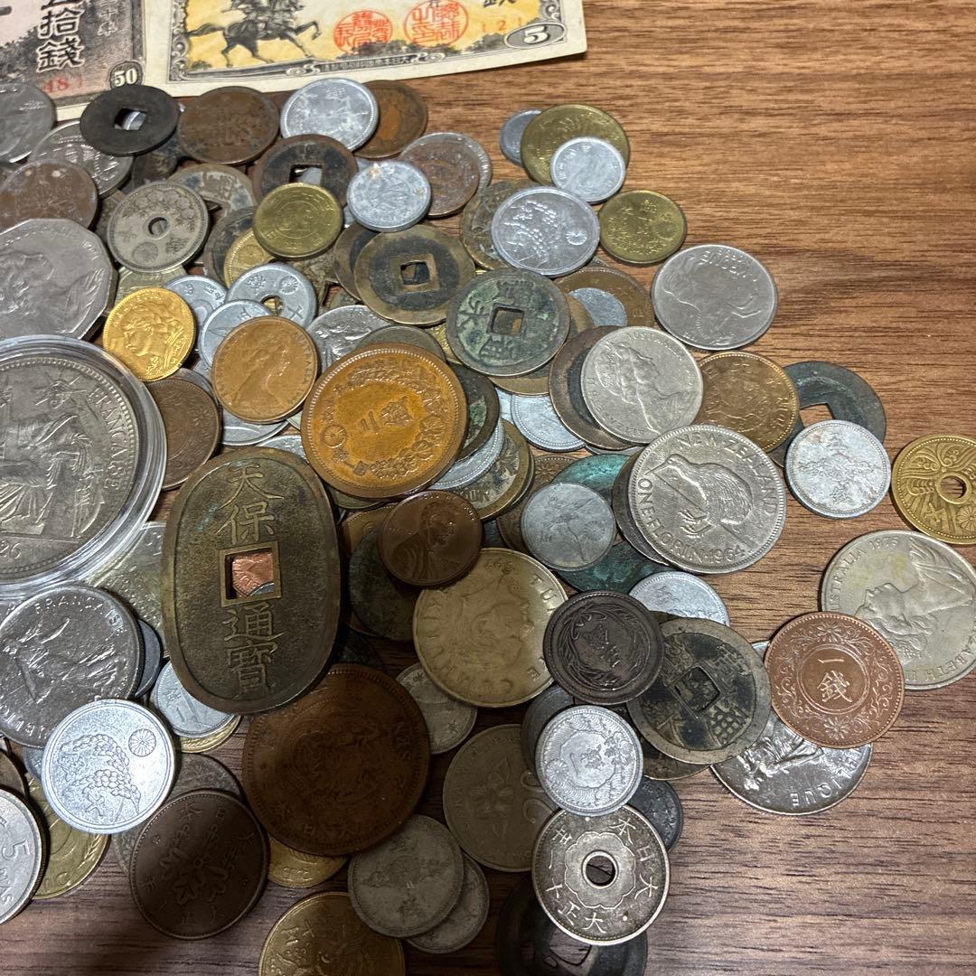 な*す様 いろんな国　　古銭　　コレクション 詳しい方に