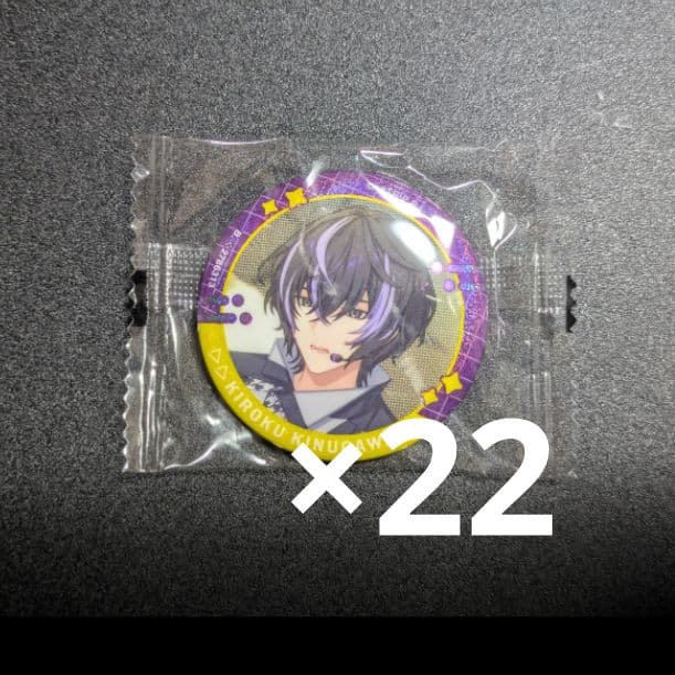 衣川季肋 カプ缶 カプセル缶バッジ