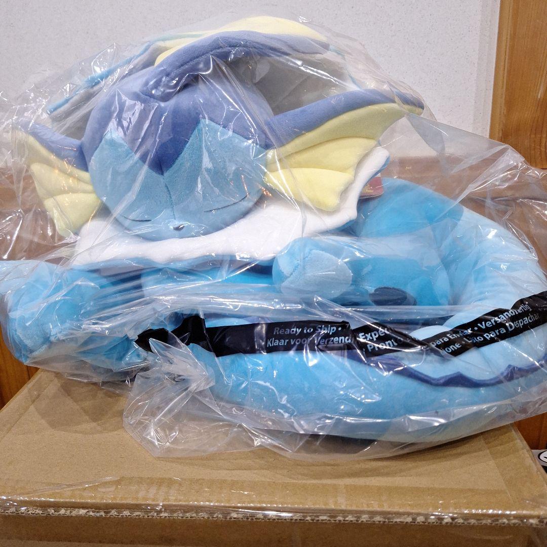 未開封　ポケモン　アメリカ　すやすや　シャワーズ　ぬいぐるみ　Sleep　ラスト