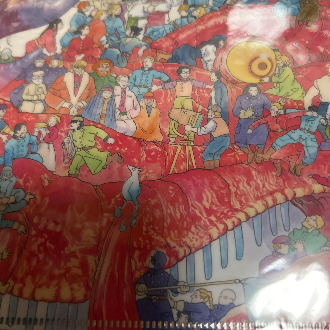 空挺ドラゴンズ　クリアファイル　当選