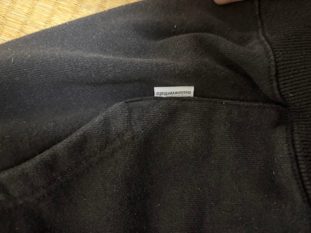 BlackEyePatch × thisisneverthat パーカー