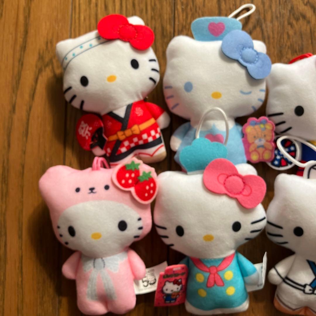 ハローキティ×マックハッピーセット50周年記念ぬいぐるみ8種セット