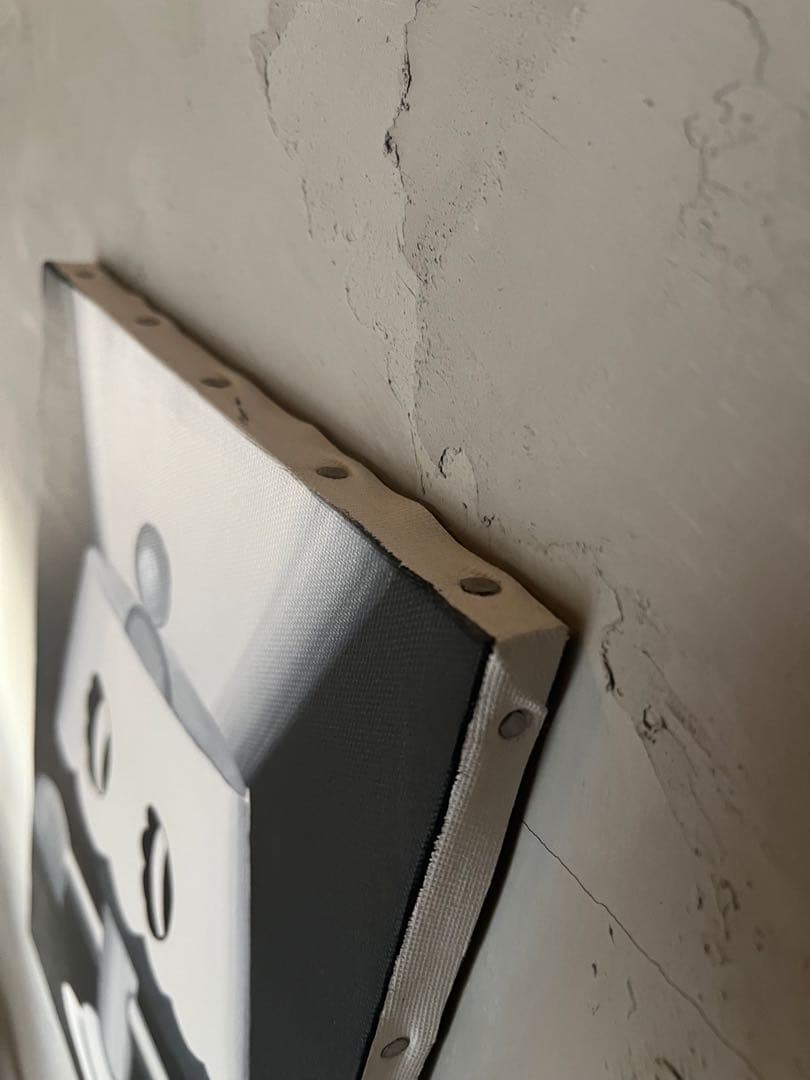 イデタツヒロ TIDE 原画　ANGRY CAT LUMINAIRE アート