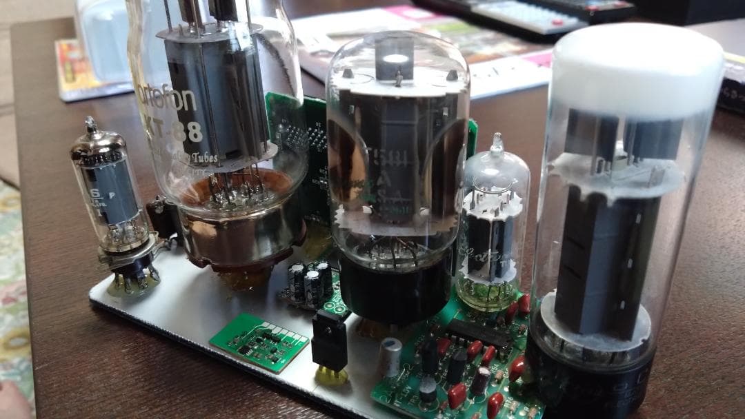 ortofon KT-88 真空管アンプ?