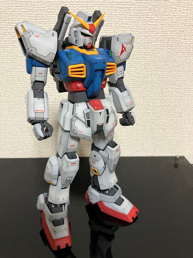 MGガンダムマークII ver2 アムロ機　改修全塗装完成品