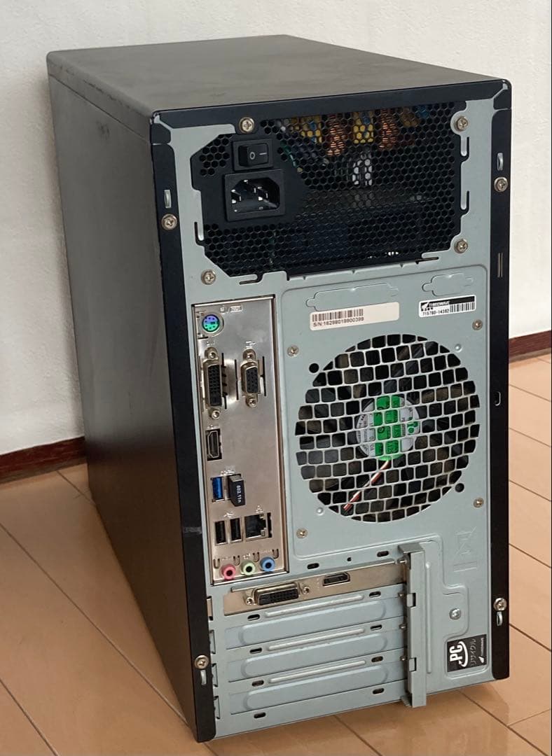 動作確認済 Corei7-9700 GTX1650 SSD1TB+HDD2TB