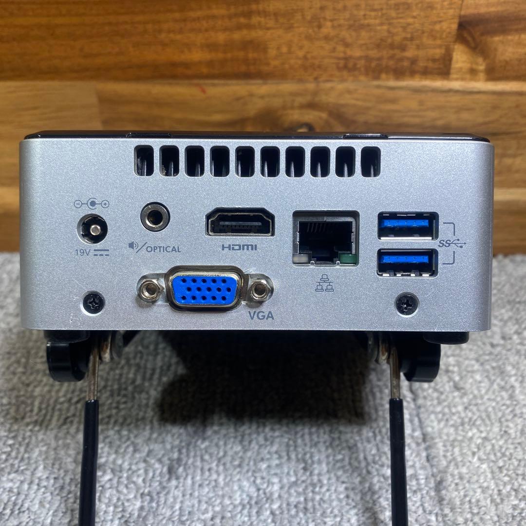 ミニPC NUC NAS サーバー 省電力 Linux