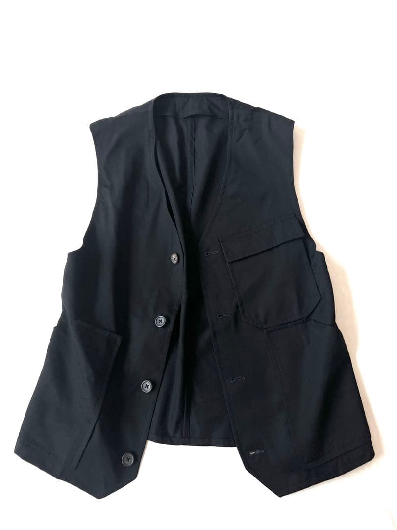 80s希少ヨウジヤマモト プールオム フランス製 ジレ ベスト vintage