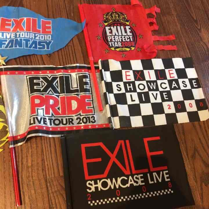 ✩EXILE ライブグッズ フラッグ
