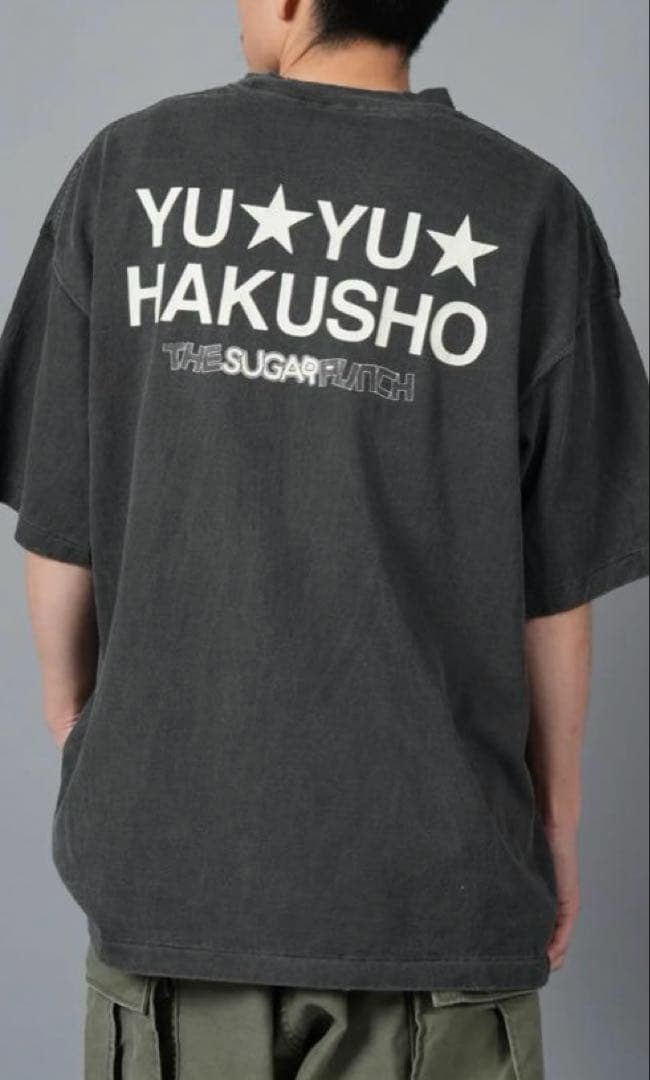 【歳末セール】★新品、タグ付★シュガーパンチ　幽遊白書　Tシャツ　クロ　メンズS