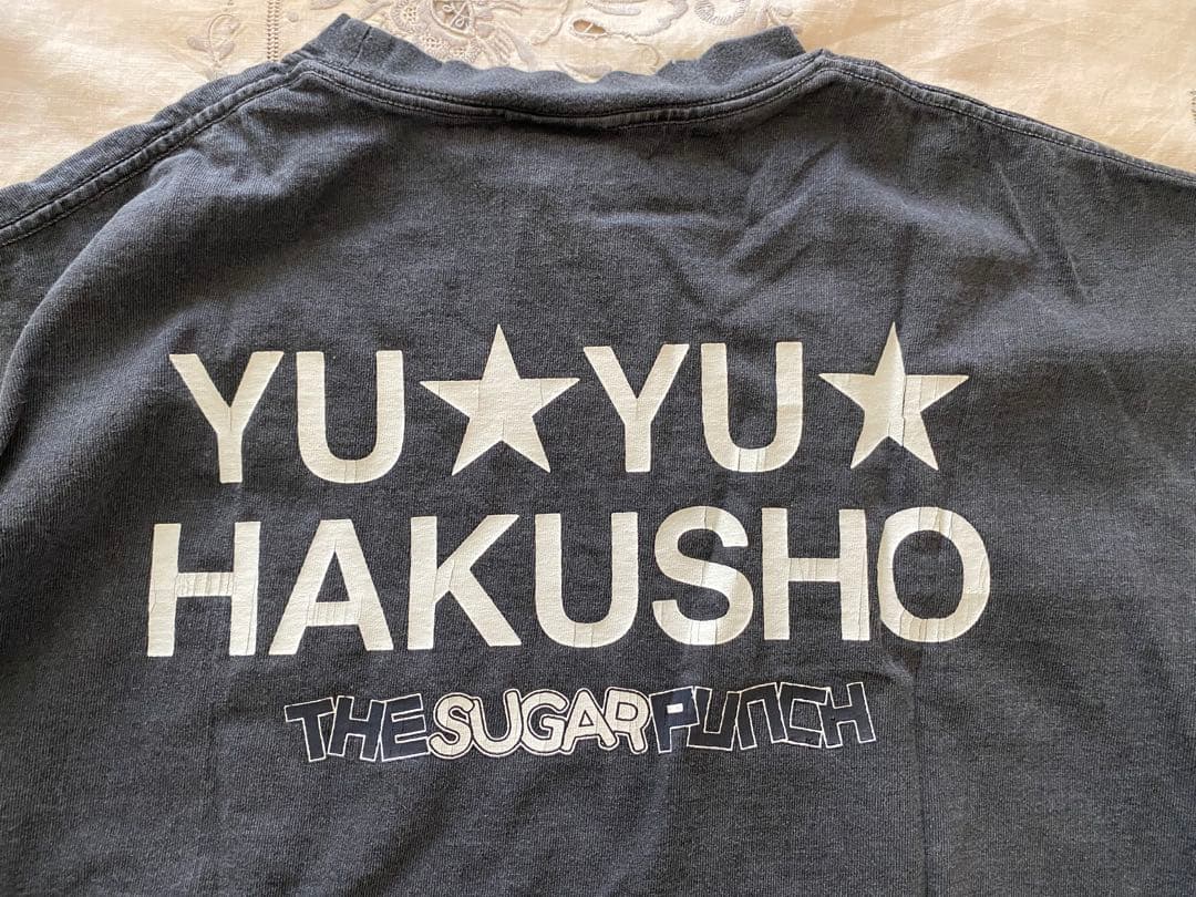 【歳末セール】★新品、タグ付★シュガーパンチ　幽遊白書　Tシャツ　クロ　メンズS
