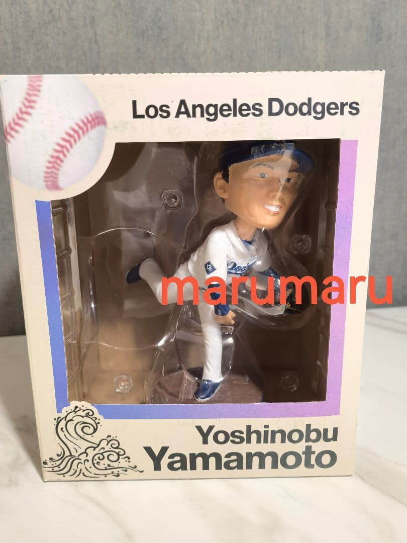 新品 山本由伸ボブルヘッド人形[本物] 6月13日ドジャーススタジアム限定配布②