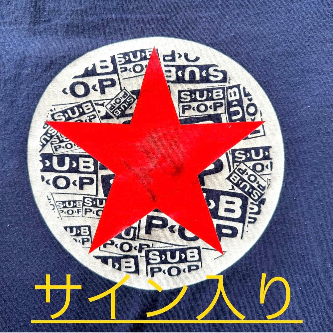 SUBPOP / L サイン入り 90s ヴィンテージ Tシャツ