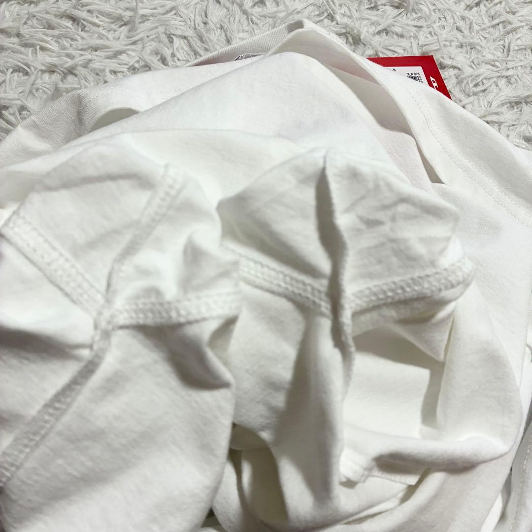 タグ付未使用品【DIESEL】Tシャツ カットソー 半袖 胸ロゴ刺繍 L