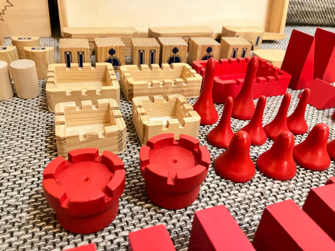 MILAN ミラン　キャッスルブロック お城 積み木 レア品 108ピース