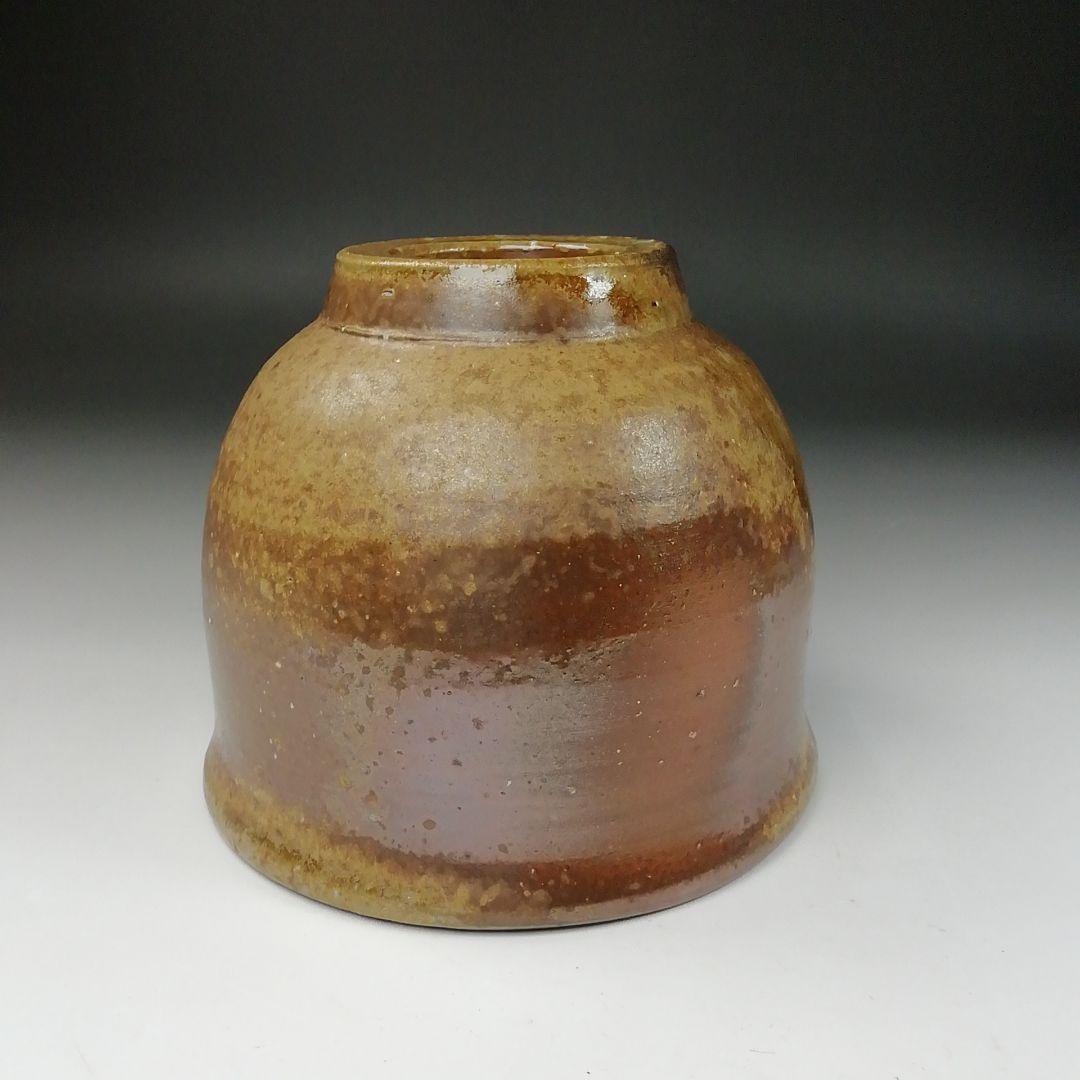 Ｔ８３　茶碗　『備前茶碗』『南燦窯　近英夫』　共箱　抹茶碗　茶道具